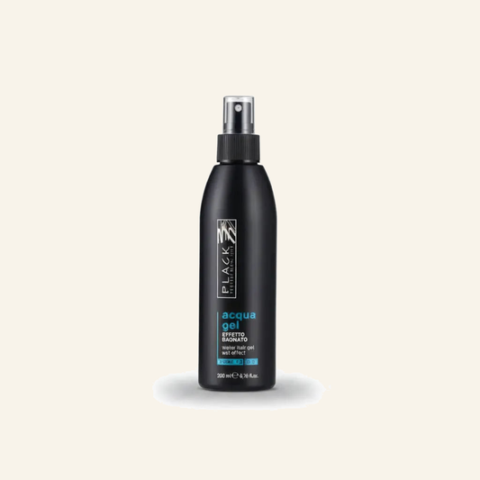 Wet Look Gel-Spray & Nass-Effekt UV-Schutz Flexibel 200ml - Produktfoto auf beigem Hintergrund